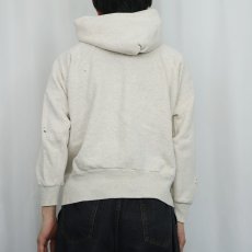 画像3: 50's BRENT 無地ラグランスウェットフーディー L (3)