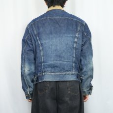画像3: 60's Lee STORM RIDER 101LJ ブランケットライナー デニムジャケット SIZE42 (3)
