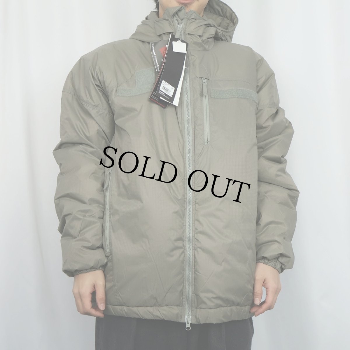 画像2: MASSIF PCU LEVEL7 ALPHA GREEN JACKET タグ付き未使用 LARGE-REGULAR (2)