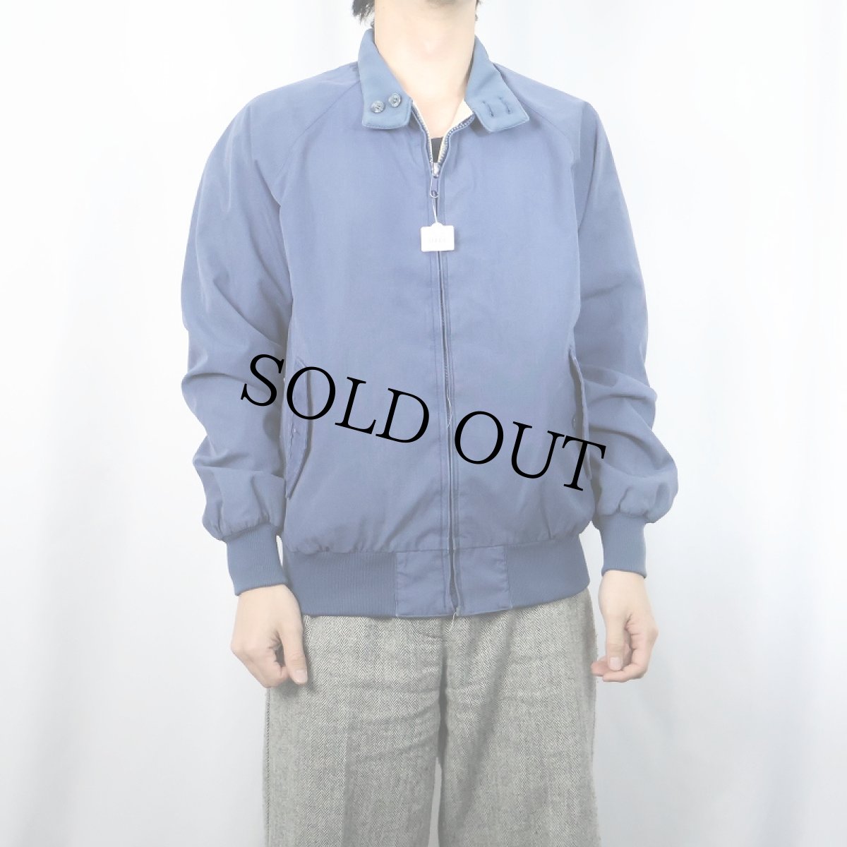 画像3: 80〜90's Eddie Bauer リバーシブル コットン×ポリエステルスイングトップ M (3)