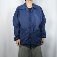 画像2: 70's RUSSELL ATHLETIC USA製 ナイロンコーチジャケット L (2)