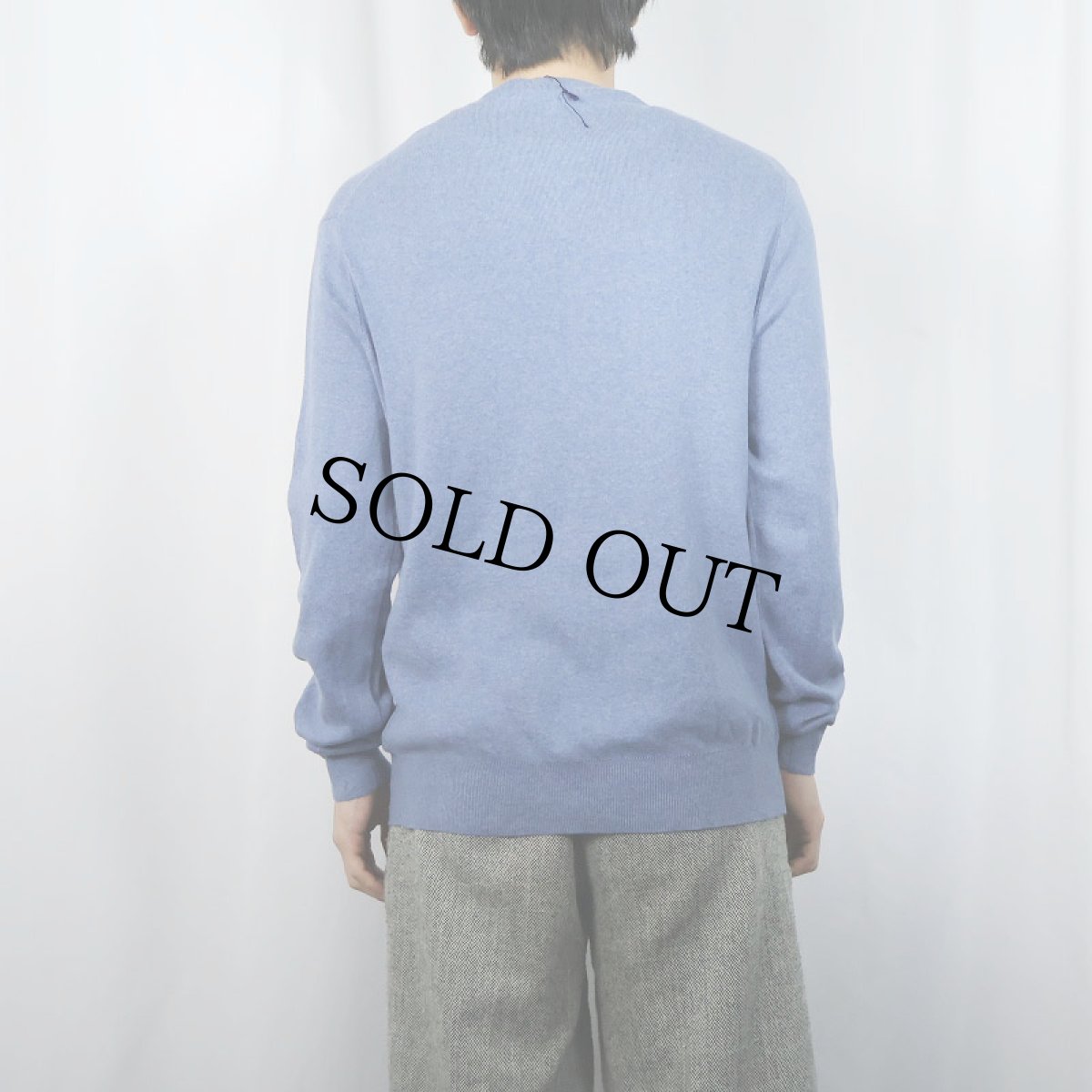 画像3: POLO Ralph Lauren Vネック ピマコットンニットセーター タグ付き未使用 M (3)