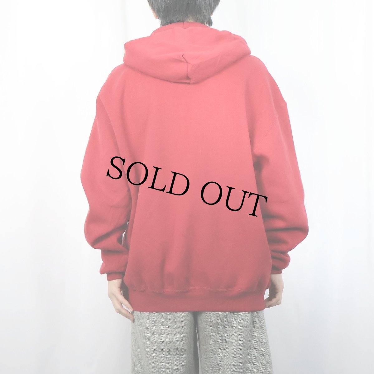 画像3: 90's RUSSELL ATHLETIC USA製 無地スウェットジップパーカー XL (3)