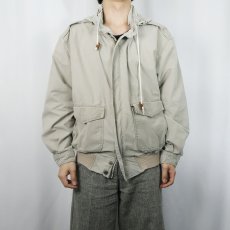 画像2: 90's BANANA REPUBLIC コットンジップジャケット S (2)