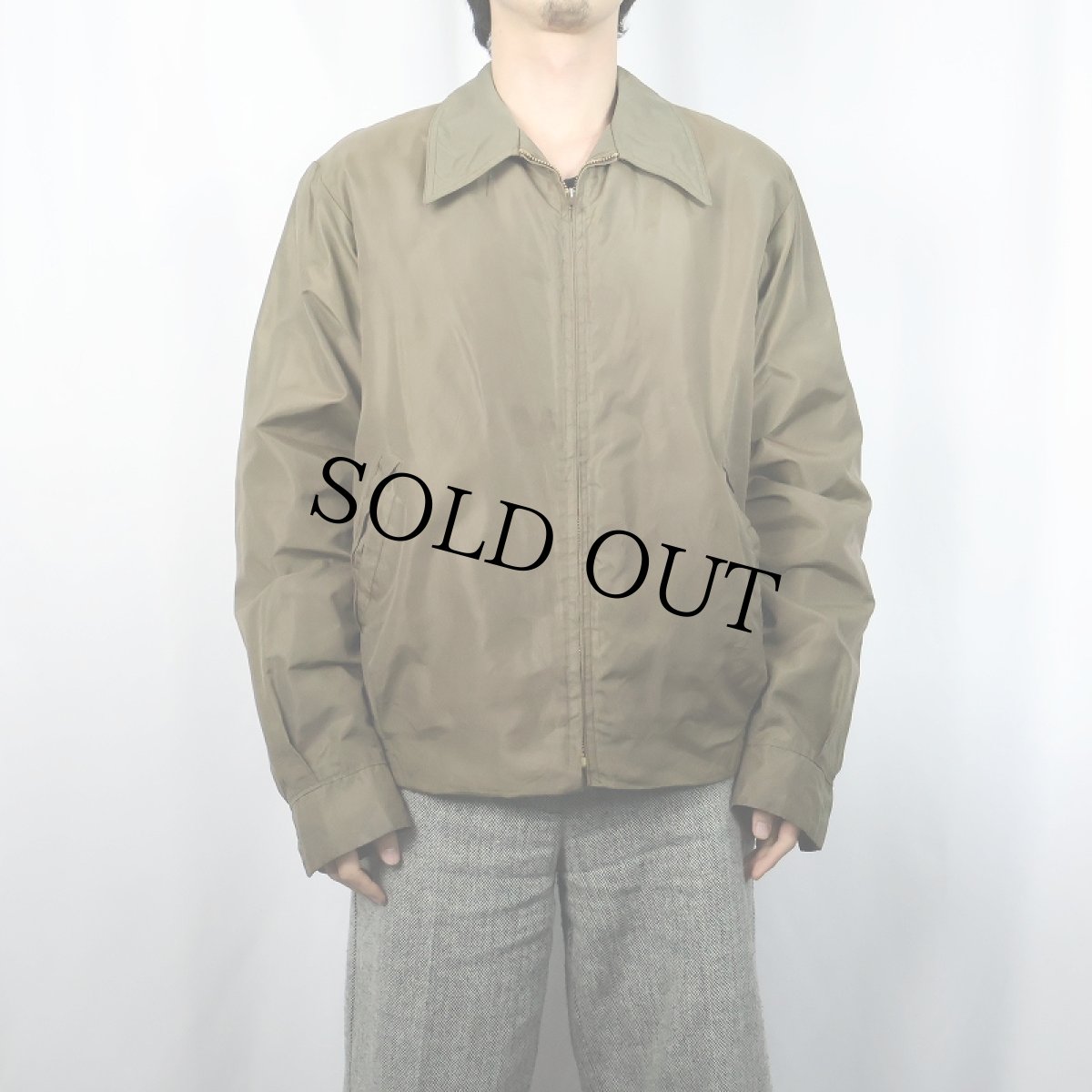 画像2: 70's McGREGOR "Anti-Freeze" ボアライナー スイングトップ SIZE40 (2)