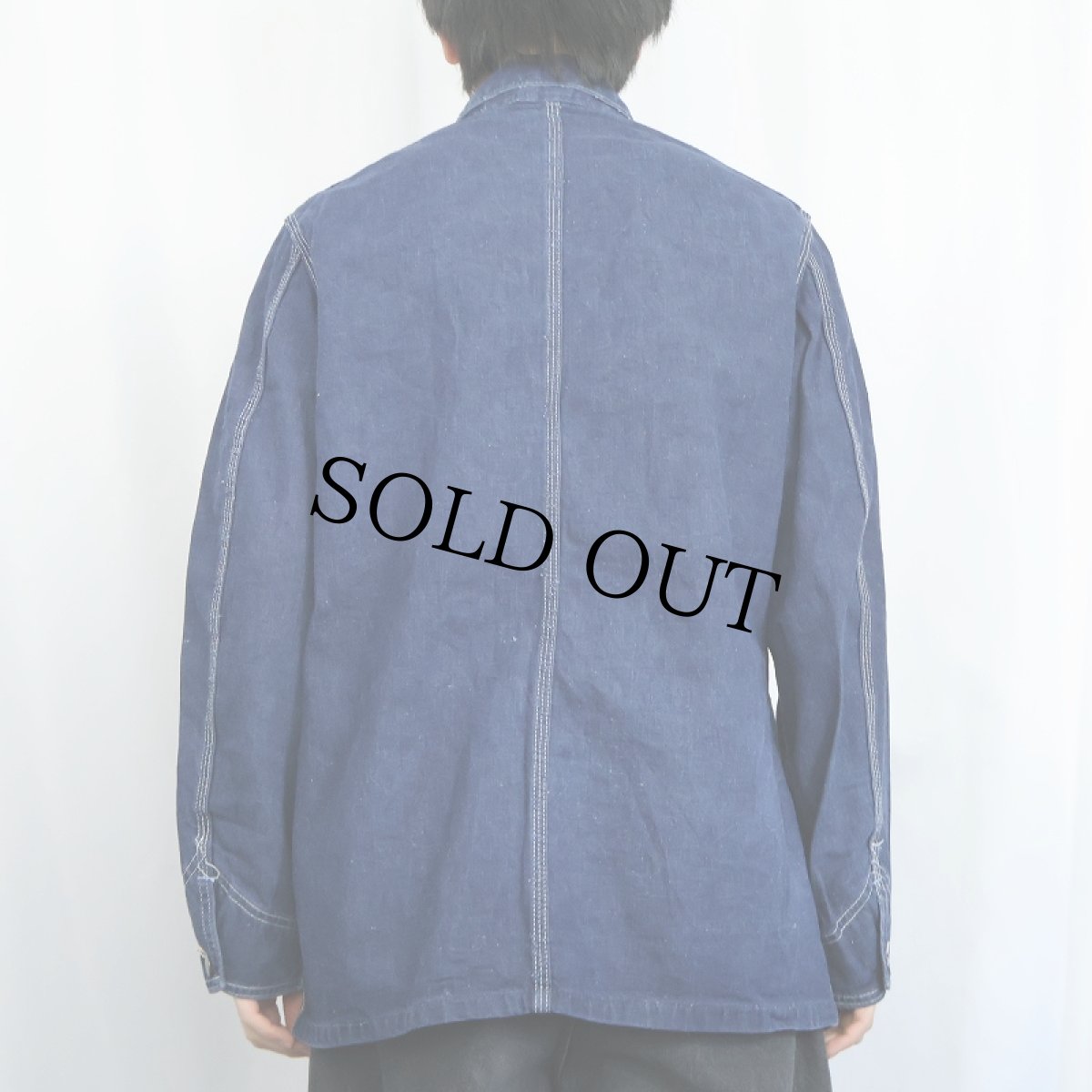 画像3: 60's HERCULES バットダイ デニムカバーオール (3)