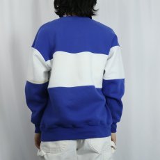 画像3: 90's RUSSELL ATHLETIC USA製 2トーン 前V スウェット XL (3)