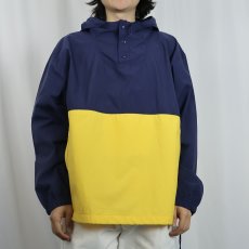 画像2: 90's GAP 2トーン ナイロンアノラックパーカー M (2)