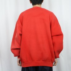 画像3: 90's RUSSELL ATHLETIC USA製 "RUSSELL ATHLETIC" 前V プリントスウェット XXL (3)