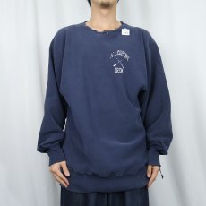 画像3: 〜80's Champion REVERSE WEAVE "ALLEGHENY CREW" プリントスウェット NAVY (3)