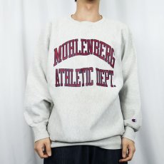 画像3: 90's Champion REVERSE WEAVE "MUHLENBERG ATHLETIC DEPT." プリントスウェット XL (3)