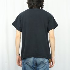 画像3: Steven Rhodes "Trust in Gog!" イラストプリントTシャツ BLACK L (3)