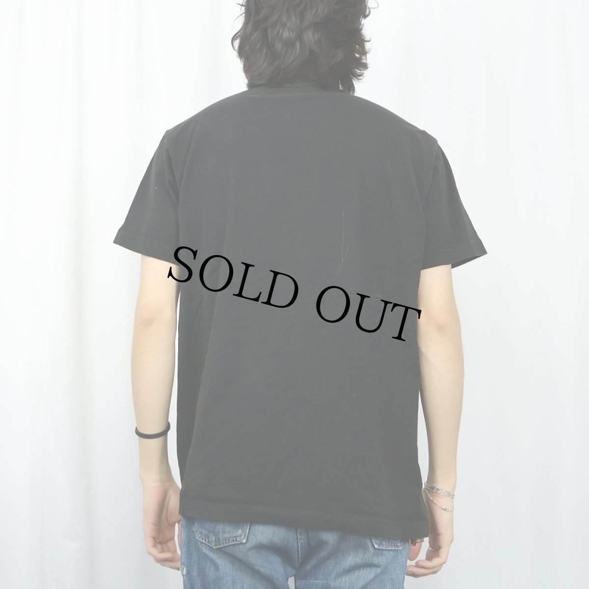 画像3: Billie Eilish ミュージシャンプリントTシャツ BLACK L (3)