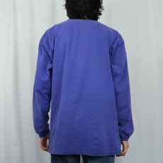 画像3: 90's Eddie Bauer EBTEK CANADA製 ロゴプリントロンT M (3)