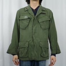 画像2: 60's U.S.ARMY ジャングルファティーグジャケット 3rd SMALL-REGULAR (2)