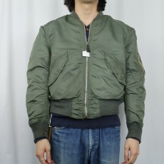 画像3: 70's U.S.AIR FORCE L-2B フライトジャケット MEDIUM (3)