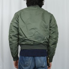 画像4: 70's U.S.AIR FORCE L-2B フライトジャケット MEDIUM (4)