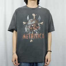 画像2: 2000's METALLICA PUSHEAD ヘヴィメタルバンドTシャツ (2)