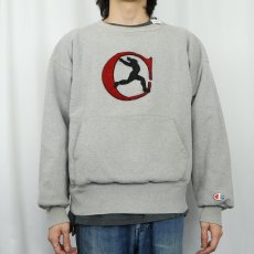 画像3: 90's Champion USA製 ダブルフェイス スウェット L (3)
