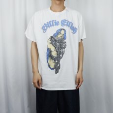 画像2: Billie Eilish ミュージシャンプリントTシャツ XL (2)