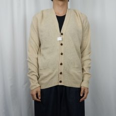 画像2: 60's McGREGOR USA製 ウール×アクリルニットカーディガン SIZE42 (2)