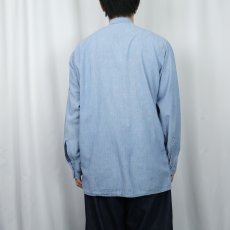 画像3: 50〜60's U.S.NAVY ステンシル入り シャンブレーシャツ (3)