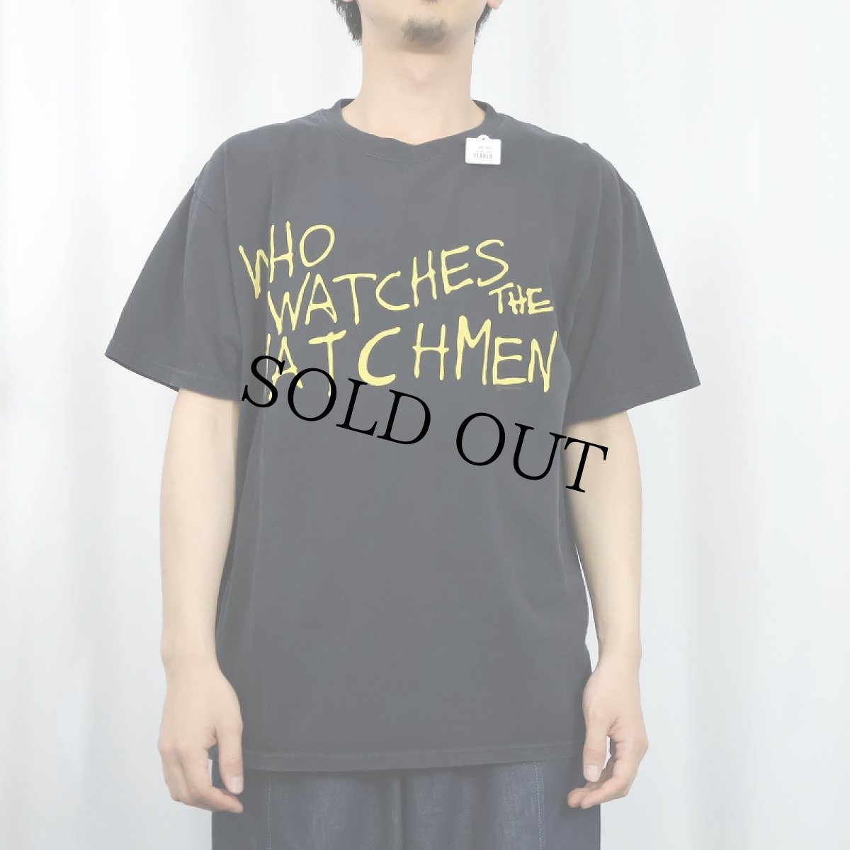 画像3: WATCHMEN "Who Watches the Watchmen" アクション映画プリントTシャツ BLACK L (3)