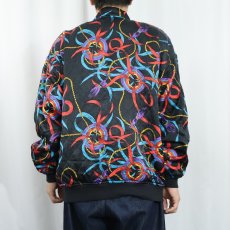 画像3: 90's Westbound 総柄 中綿入り キルティングボンバージャケット XL (3)