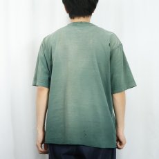 画像3: Carhartt カットオフ フェード 無地ポケットTシャツ M (3)