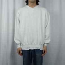 画像2: 90's RUSSELL ATHLETIC USA製 前V 無地スウェット XL (2)