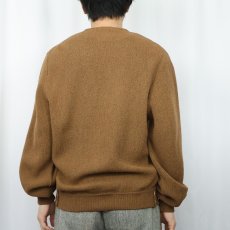 画像3: 60〜70's Del Amo Vネック アルパカニットセーター M (3)