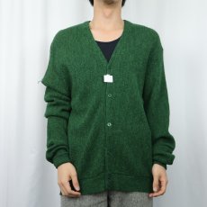 画像2: 60〜70's アルパカニットカーディガン (2)