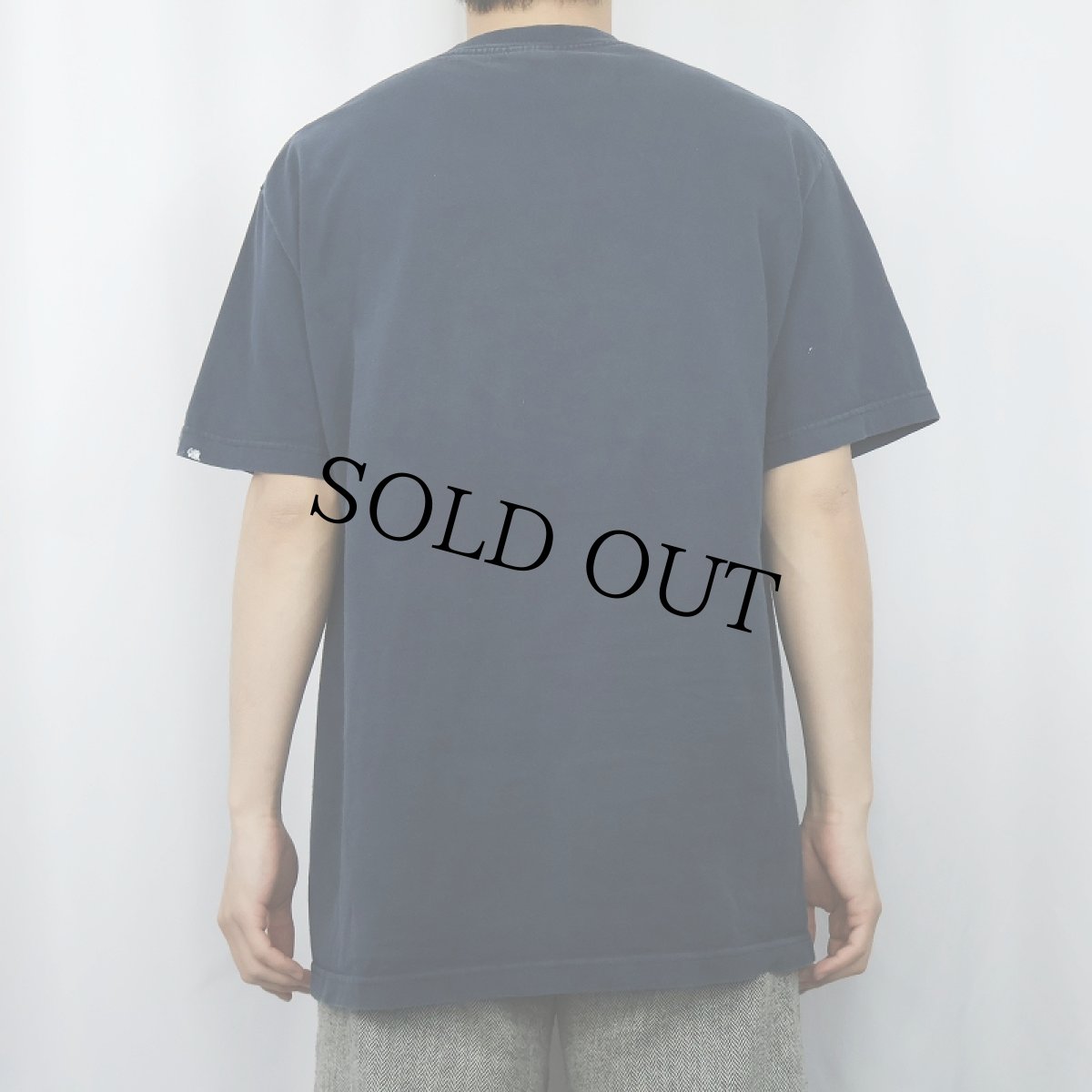 画像3: 2000's Redd Foxx "YOU BIG DUMMY" コメディアンプリントTシャツ NAVY L (3)