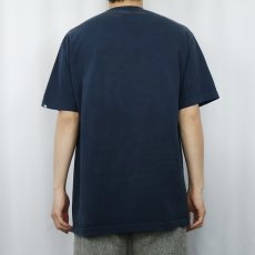 画像3: 2000's Redd Foxx "YOU BIG DUMMY" コメディアンプリントTシャツ NAVY L (3)
