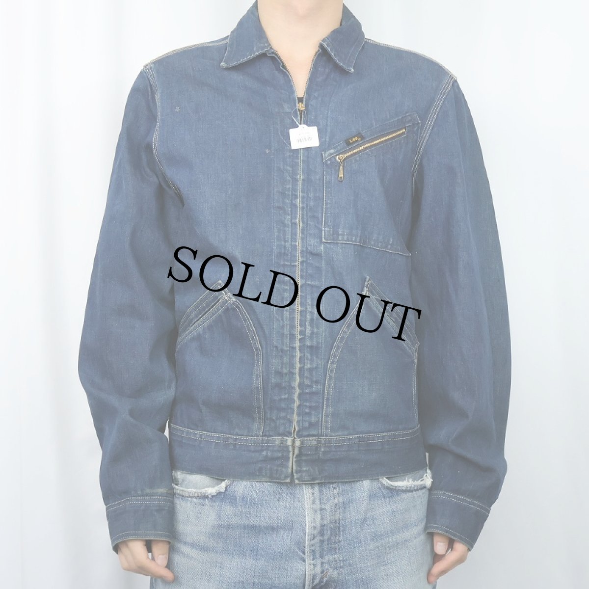 画像2: 60’s Lee USA製 91-B デニムジャケット SIZE36 (2)