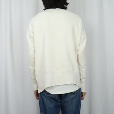 画像3: 50's Champion プリティランタグ "WORCESTER TECH" 両Ｖ プリントスウェット SIZE44 (3)
