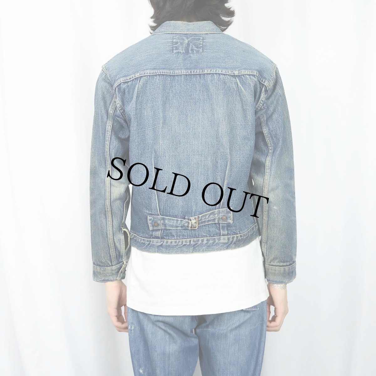 画像3: 40's LEVI'S 506XX "針刺しシンチバック" 1st (3)