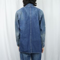 画像3: 40's WWII デニムカバーオール (3)