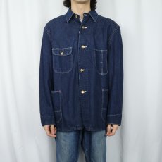 画像2: 50's UNKNOWN デニムカバーオール (2)