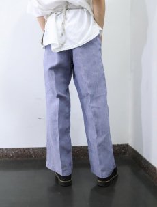 画像3: 60's FRENCH MILITARY リネンセーラーパンツ "ワンウォッシュ" DEADSTOCK 【W33 L29】 (3)