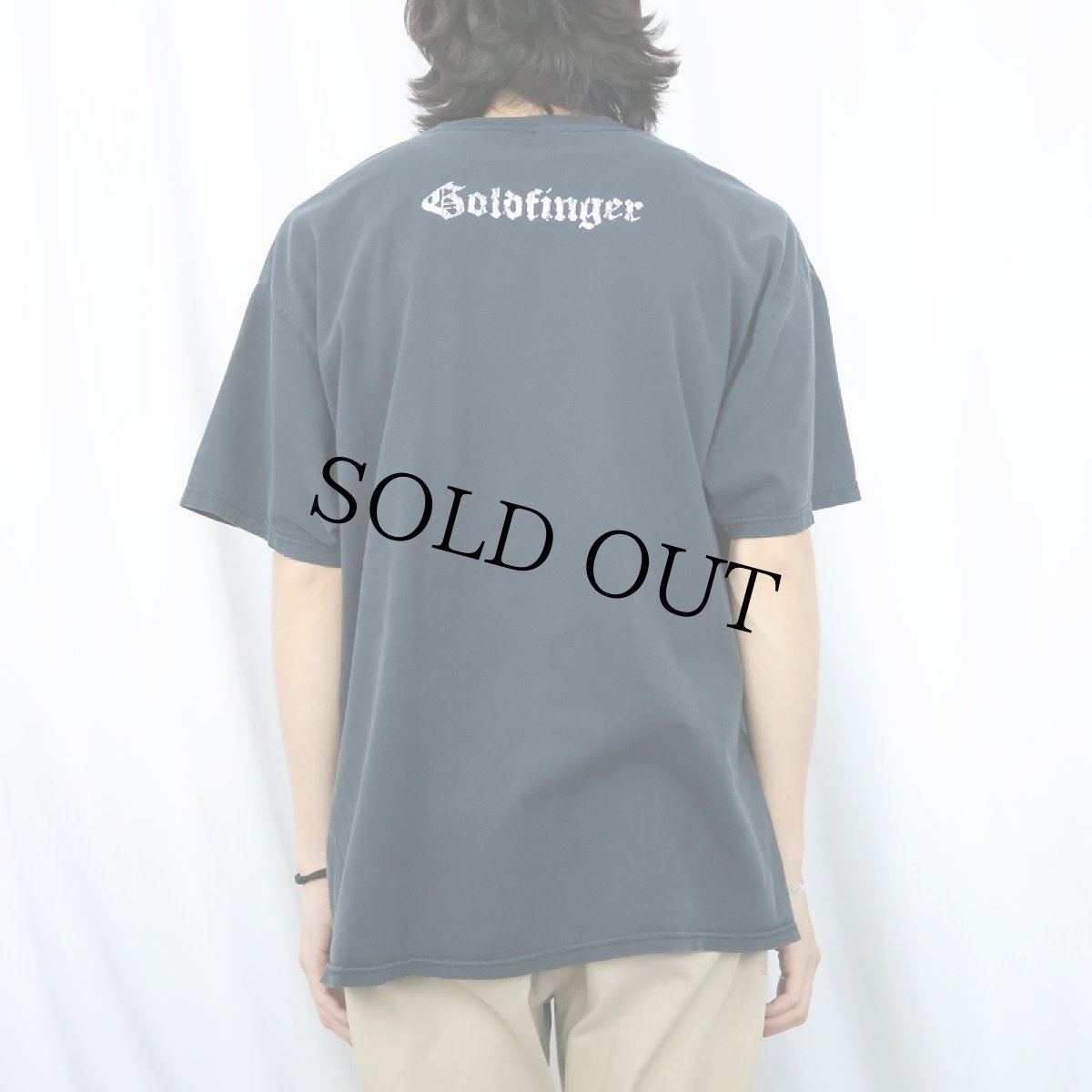 画像4: Goldfinger パンクロックバンドTシャツ XL (4)