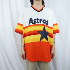 画像3: Majestic "Astros" ゲームシャツ 2XL  (3)