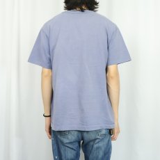 画像3: 90's BVD USA製 無地 ポケットTシャツ L (3)