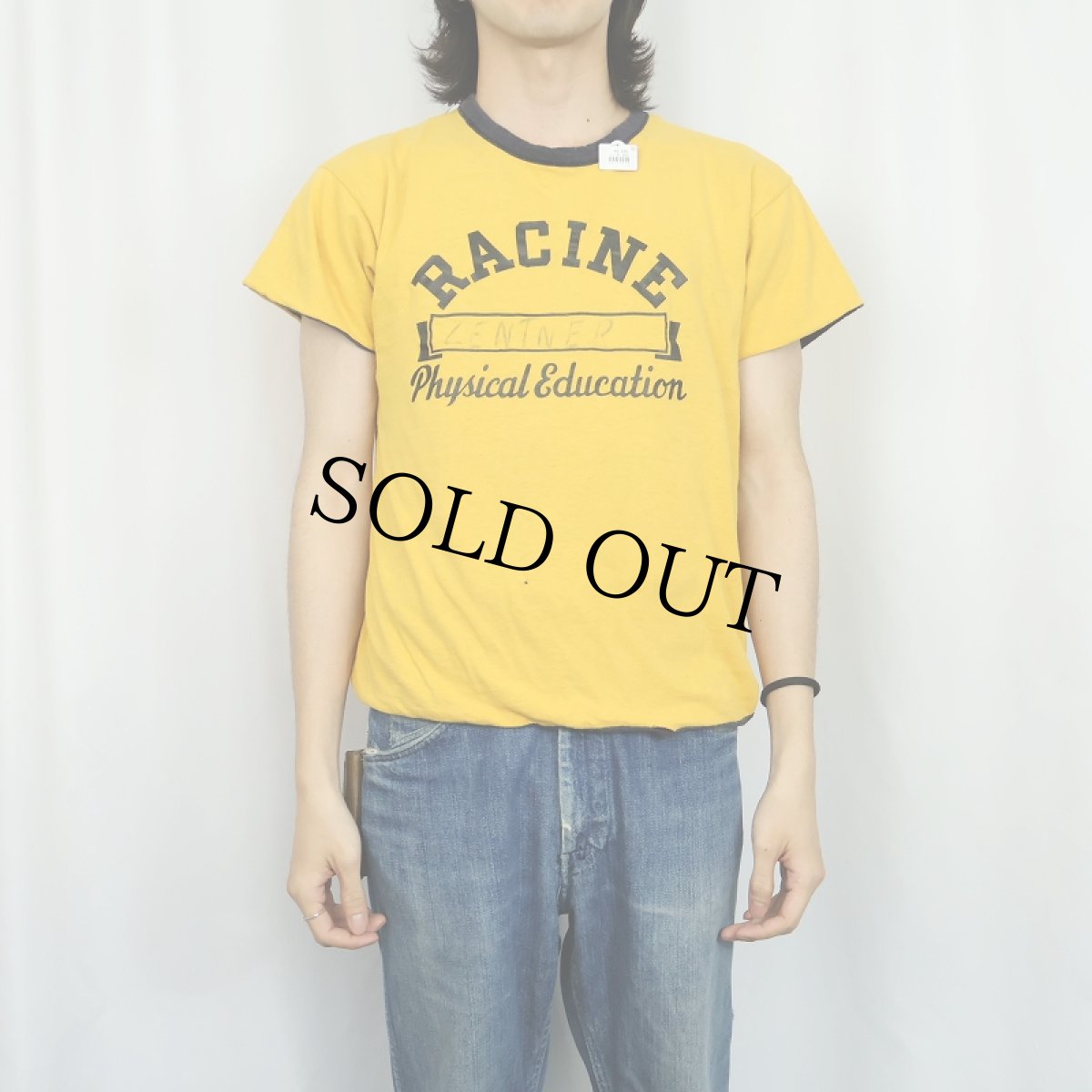 画像3: 70〜80's "RACINE" ラバープリント ダブルフェイス リバーシブルTシャツ (3)