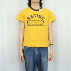 画像3: 70〜80's "RACINE" ラバープリント ダブルフェイス リバーシブルTシャツ (3)