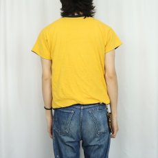 画像4: 70〜80's "RACINE" ラバープリント ダブルフェイス リバーシブルTシャツ (4)