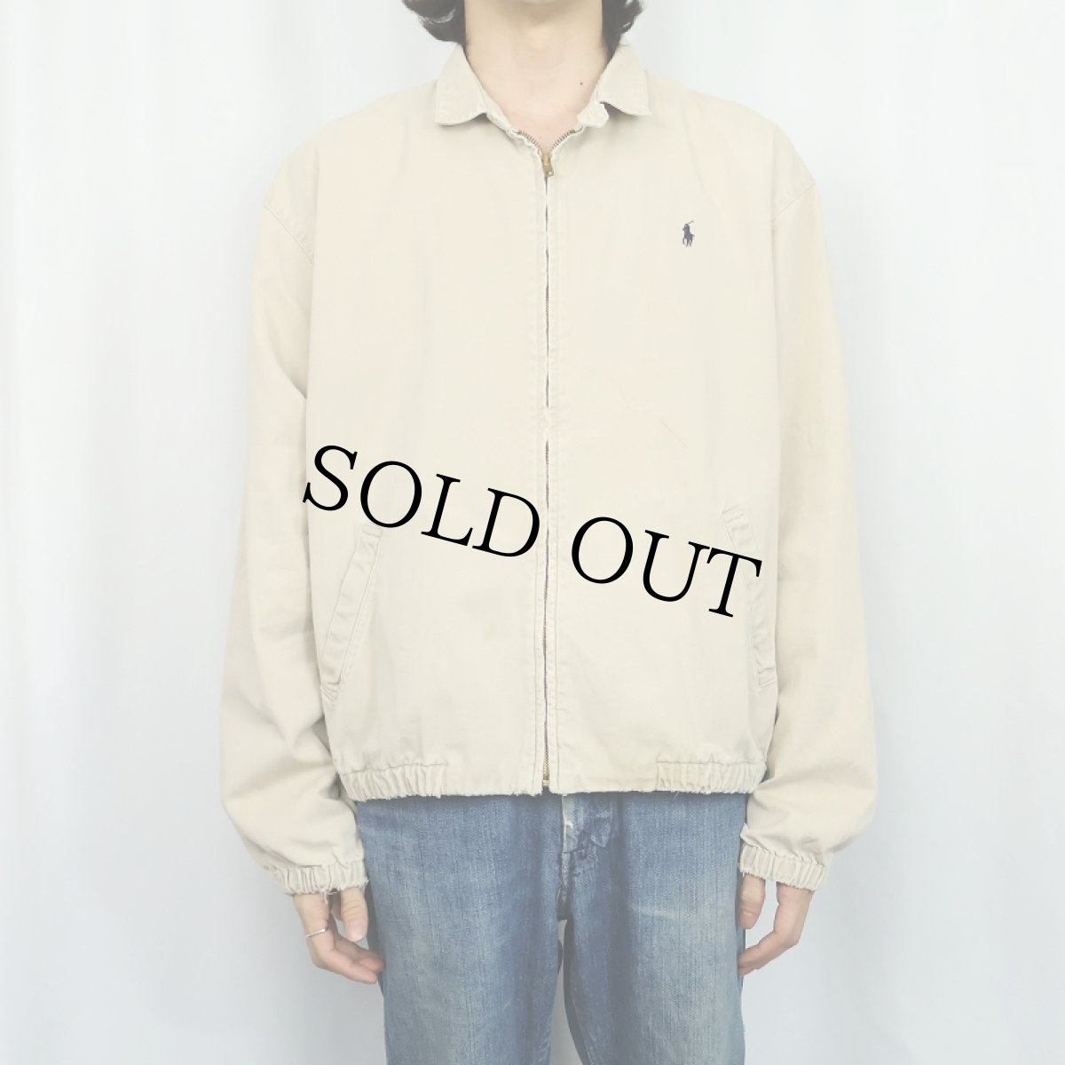 画像2: 90's POLO Ralph Lauren USA製 コットンスイングトップ L (2)