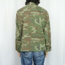 画像3: 60〜70's Chief ウッドランドカモ柄 コットンジャケット (3)