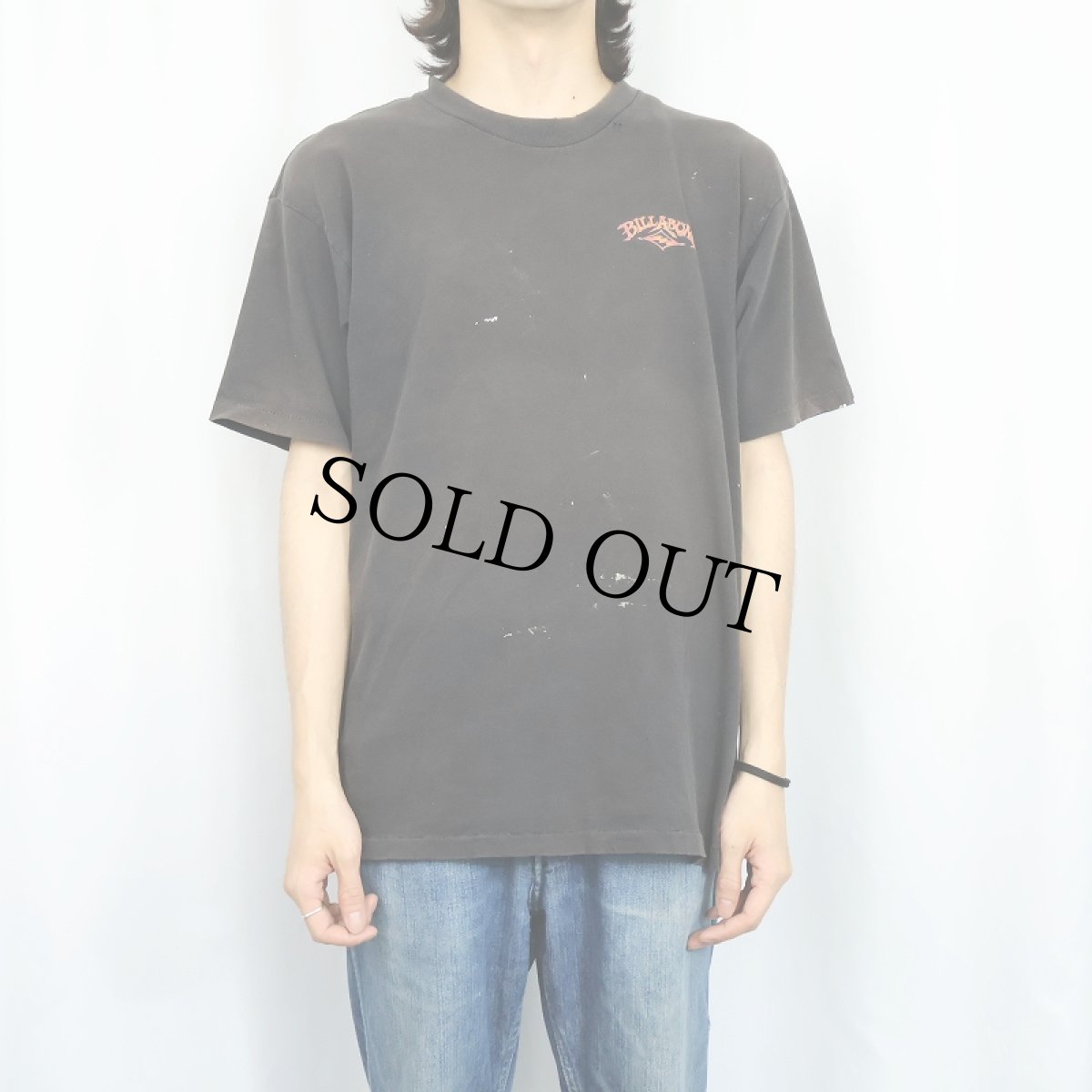 画像3: 90's BILLABONG USA製 ロゴプリントTシャツ L (3)
