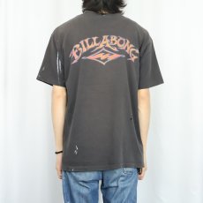 画像4: 90's BILLABONG USA製 ロゴプリントTシャツ L (4)
